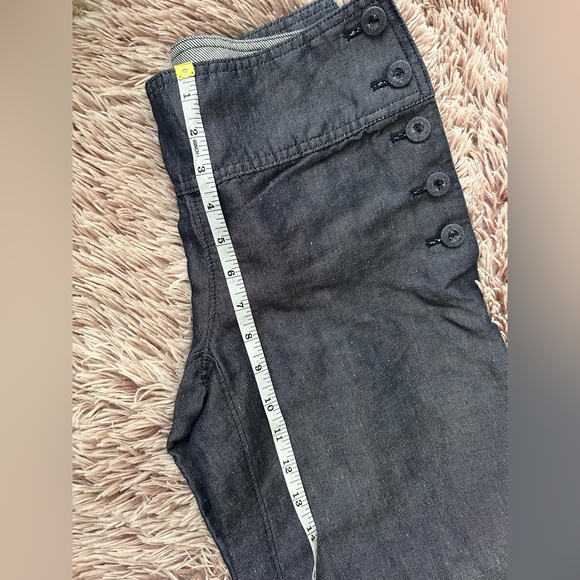 Anthropologie Cartonnier Cropped Flare Denim Pants - Picture 3 of 6